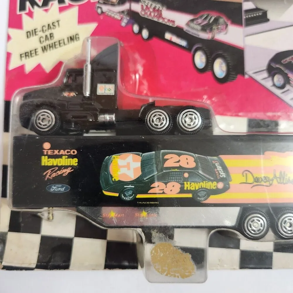 1994 Racing Team Transporter  #28 Davey Allison W Mini Stock Car